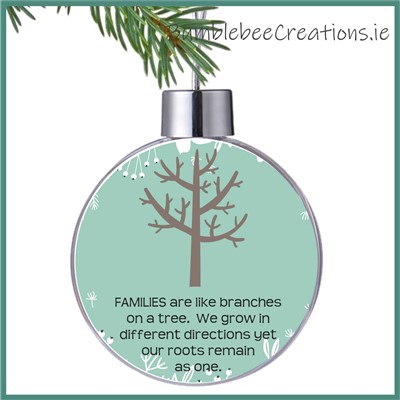 FAMILIES Christmas Bauble